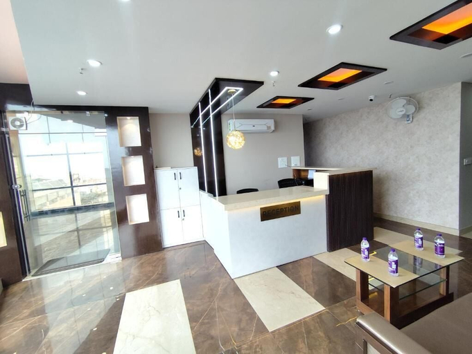 Lobby, hotel PS Residency, Dehradun