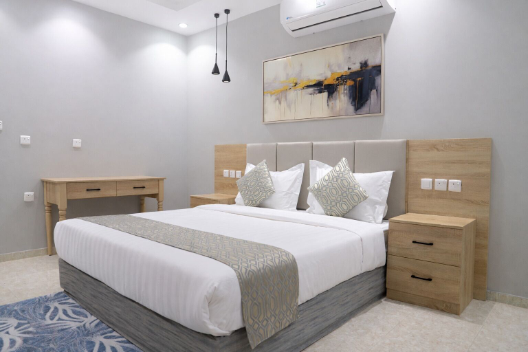 Room 4, Ajnihat alshamal for Serviced Apartments Serviced, Tabuk