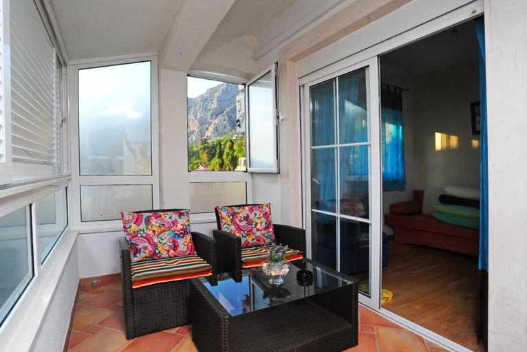 Balcony/terrace 2, Apartments Edi, Podgora