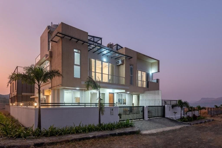 Exterior 3, ELIVAAS 3BHK White House Villa with View, Nashik