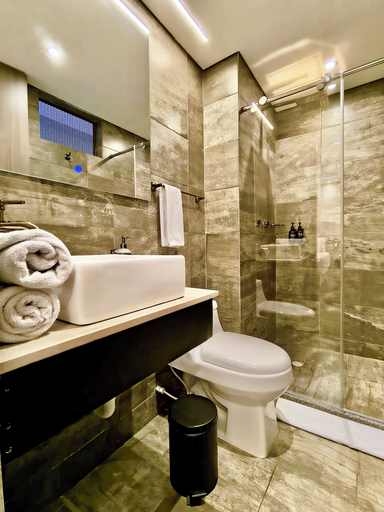 Bathroom 3, HOTEL AMERICAN VISA ISMAEL, Santafé de Bogotá