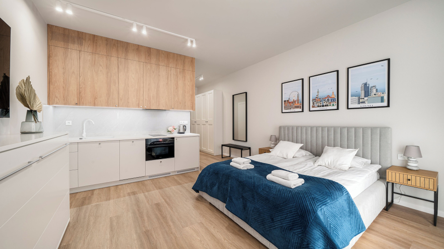 Bedroom 2, Apartamenty Sun & Snow Granaria, Gdańsk City