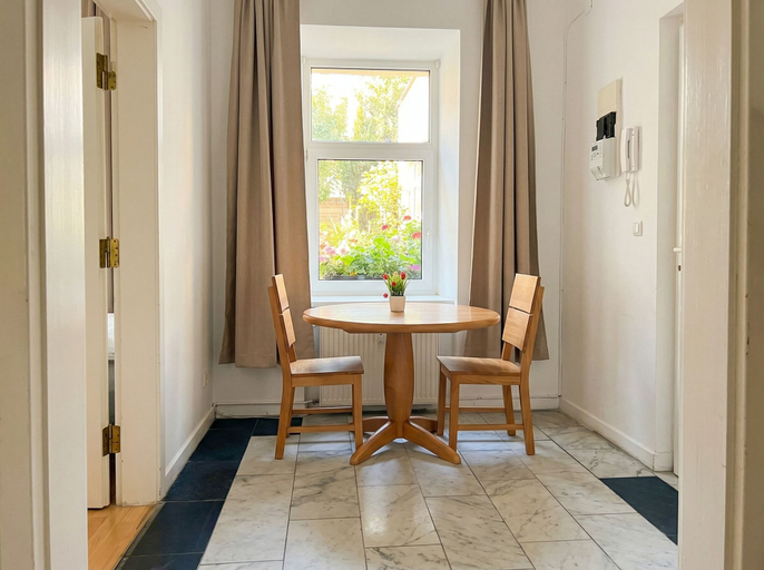 In-room dining, Central & Simple 1BR Apartment with WIFI, Wien