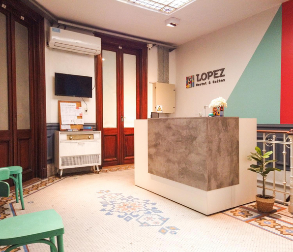 Public Area, LOPEZ Hostel & Suites, Distrito Federal