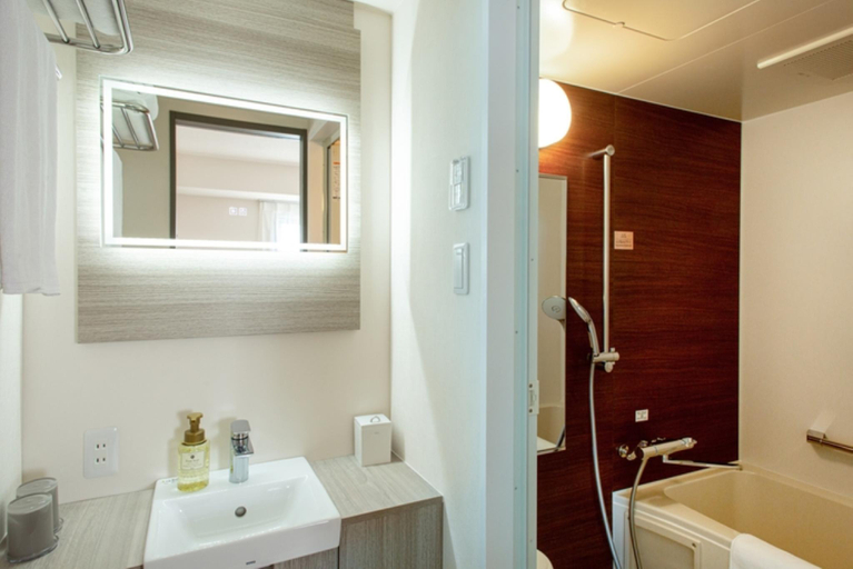 Bathroom 3, Kuretake Inn Premium Tajimi Ekimae, Tajimi