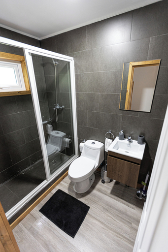 Bathroom 4, cabañas entre sauces, Coihaique