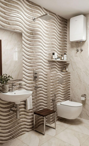 Bathroom 4, Hotel The Best Delhi Airport , Delhi