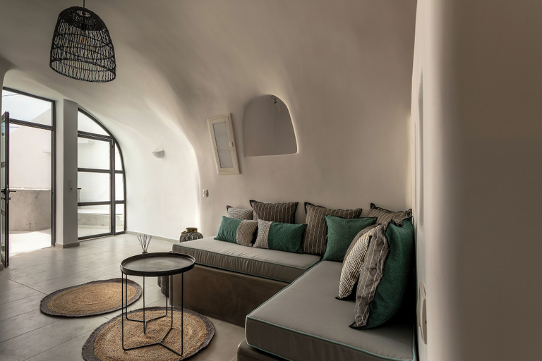 Living area 2, Casa Grande Santorini, South Aegean
