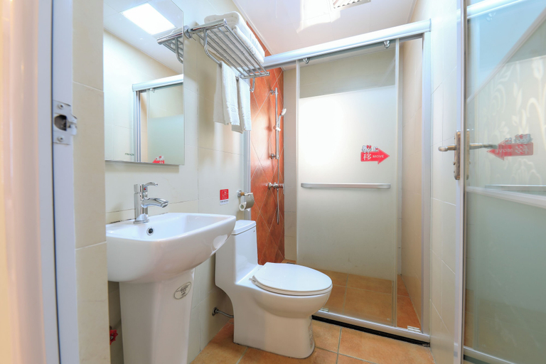 Bathroom 4, Junshe Boutique Guest House - Hostel, Guilin