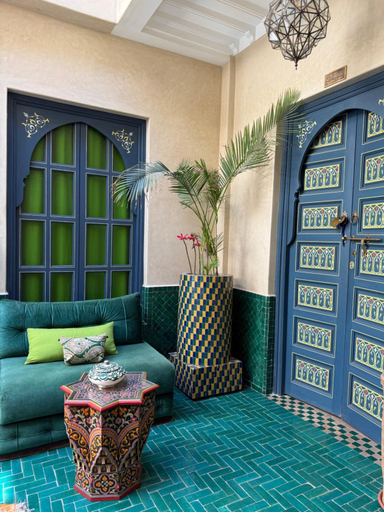 Public Area 3, Riad Atrium, Marrakech