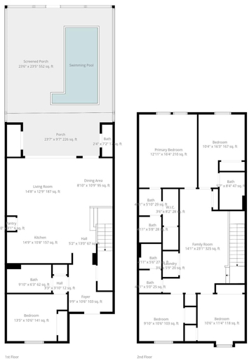 Room 2, 5BR Minions Mickey Rooms w Pool Sun Shelf 8879, Osceola