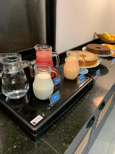 Breakfast meal, Grand Hill Hotel, Piraí do Sul