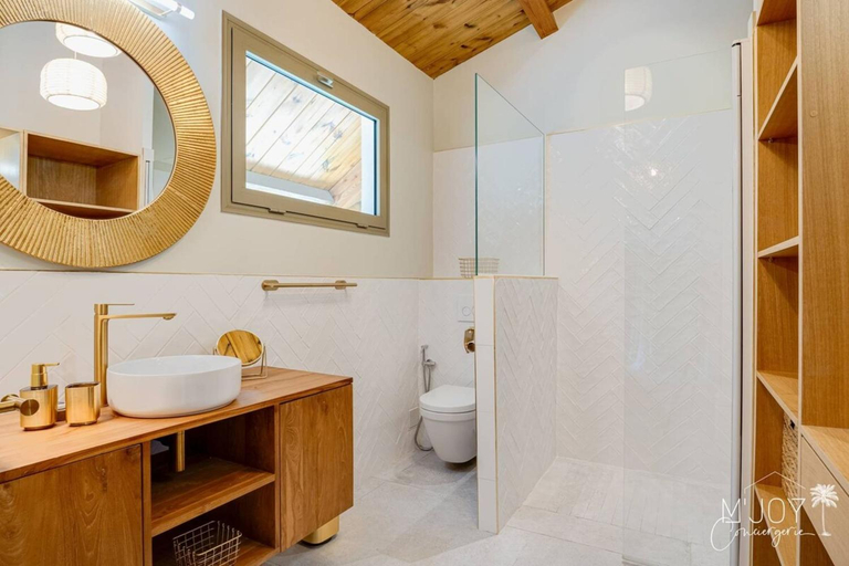 Bathroom 4, VILLA MANGO BEACH - In front of the Lagoon, Saint-Paul