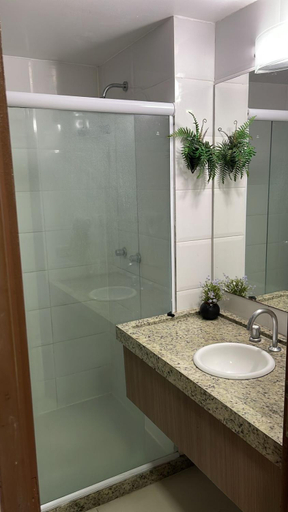 Bathroom 2, Nobile Imperial Flat, João Pessoa