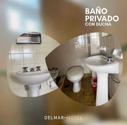 Bathroom 3, Del Mar hotel, General Pueyrredón