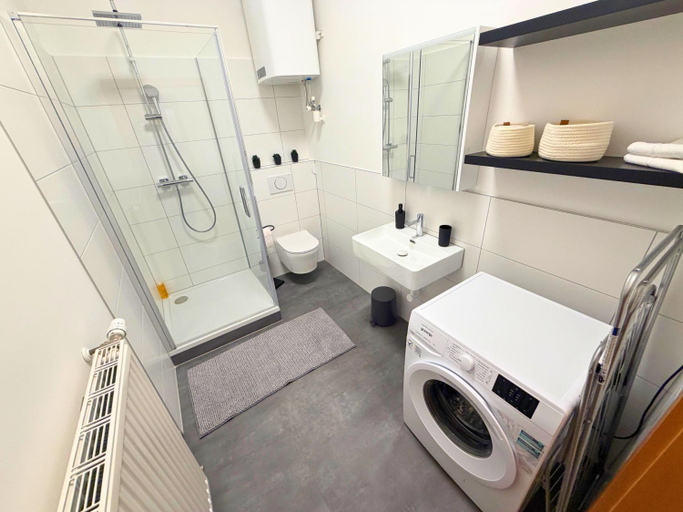 Bathroom 2, Leoben City Apartments - Premium Apartments 24 7, Leoben