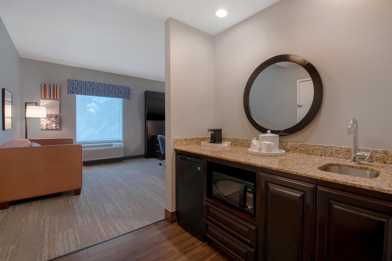 Bathroom 4, Hampton Inn & Suites Harvey/New Orleans West Bank, Jefferson