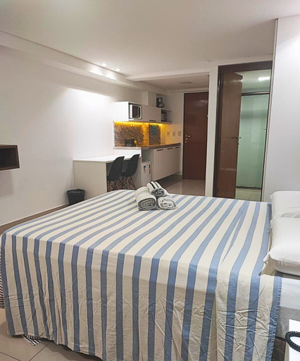 Room 4, Flat 516-GF na praia de Cabo Branco, João Pessoa