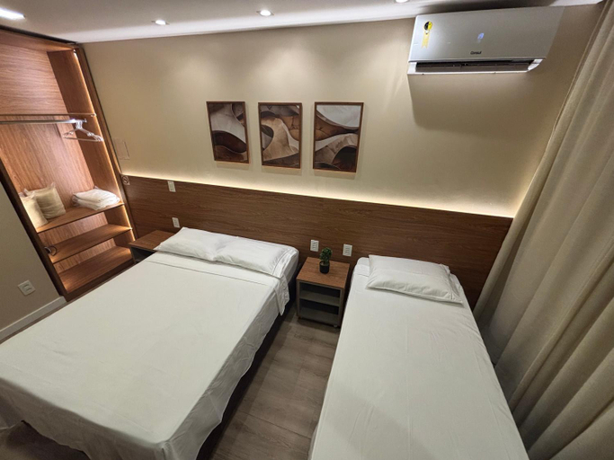 Bedroom 2, America Executive Apart Hotel Campos - LAMAG, Campos