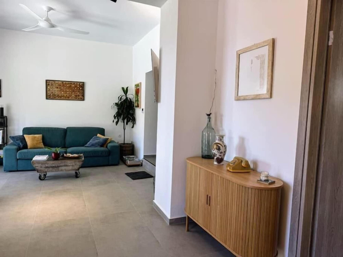 Living area, South Palms luxury village house, Crete