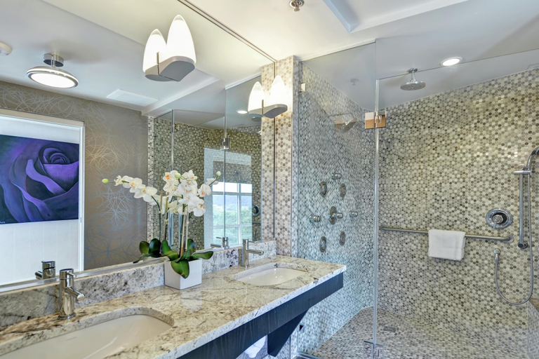 Bathroom 4, Hilton Garden Inn Raleigh /Crabtree Valley, Wake