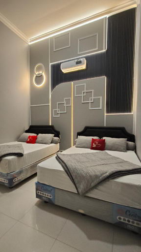 Bedroom 2, Villa Carista - Three Bedroom, Malang