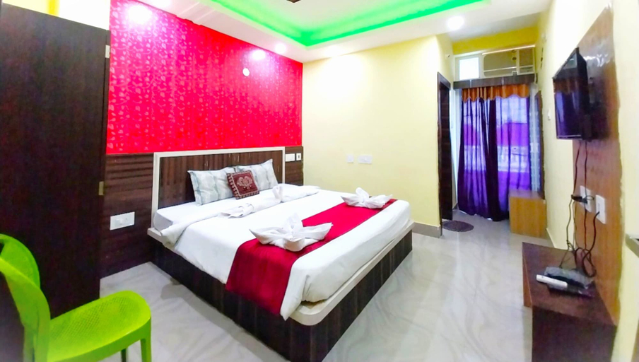 Bedroom 2, DhamStay Hotel Sashi Near Temple Puri, Puri