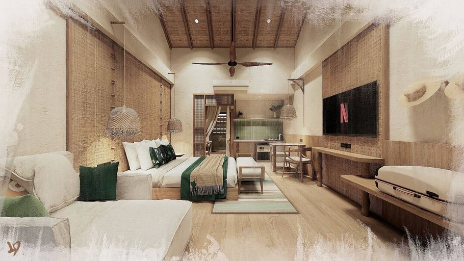 Room 3, The Beach resort, Ko Phangan