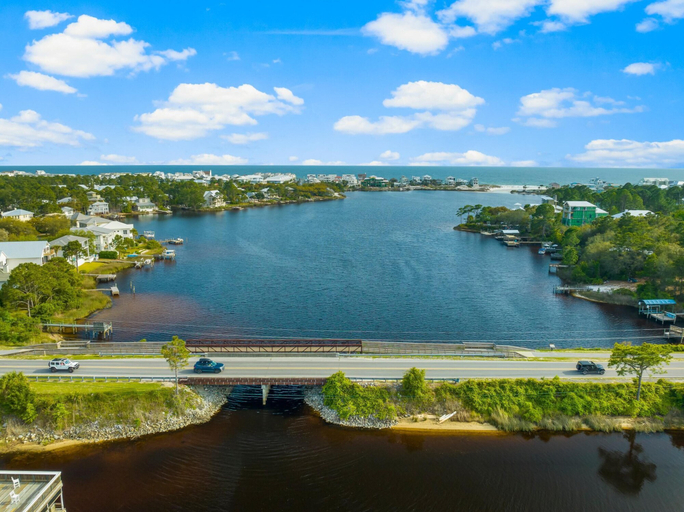 Aerial view 2, 30A - Hidden Lakes Condo Rentals, Walton