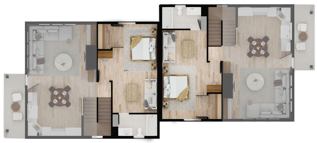 Floor plan 2, Tributer Resort, Louisa