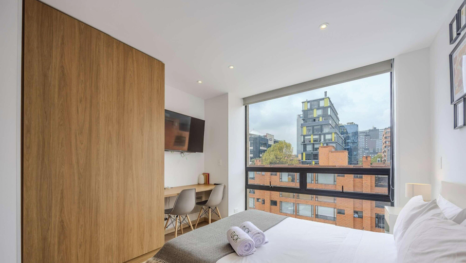 Room 3, NOK Modern 1BR Near Parque 93 Bogota, Santafé de Bogotá