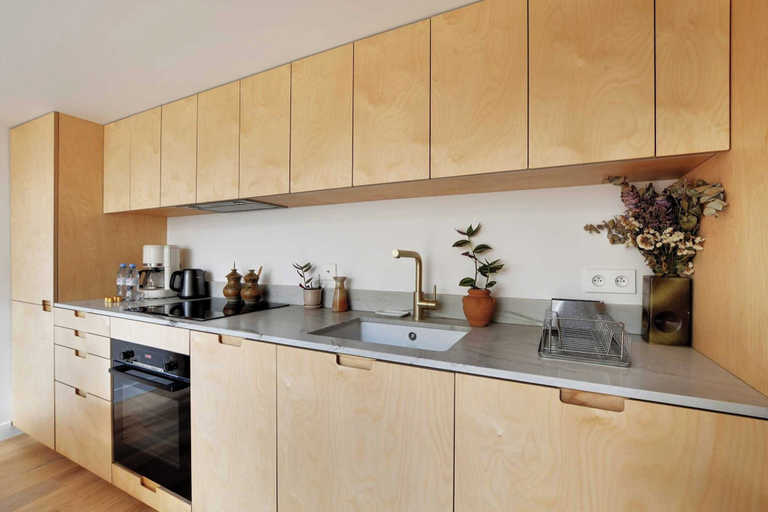 Private kitchen, Beautiful Duplex 1br/2p - Belleville, Paris