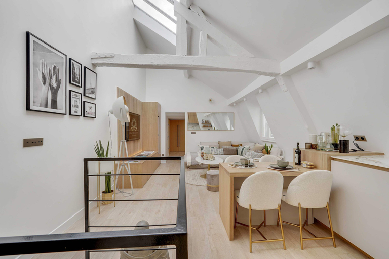 Room 4, Historical Apartment in the Heart of Paris - 4, Paris
