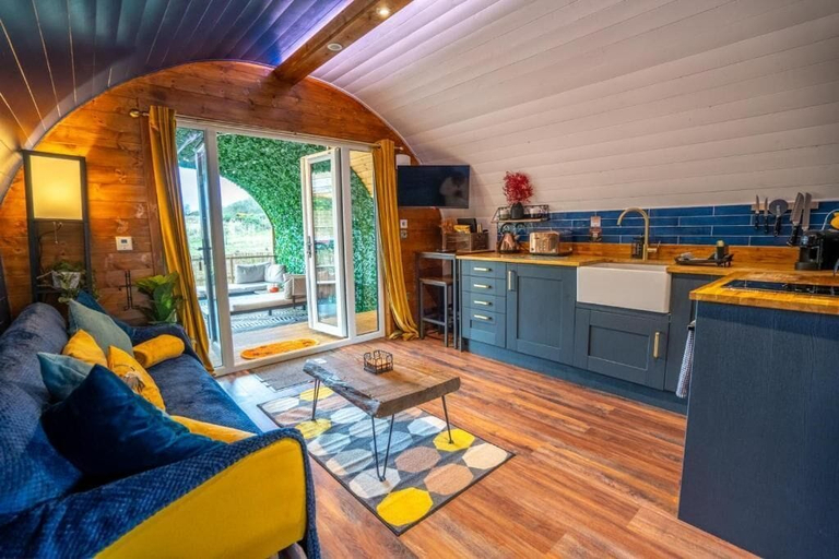 Living area 4, Coorie Retreats, Dumfries and Galloway