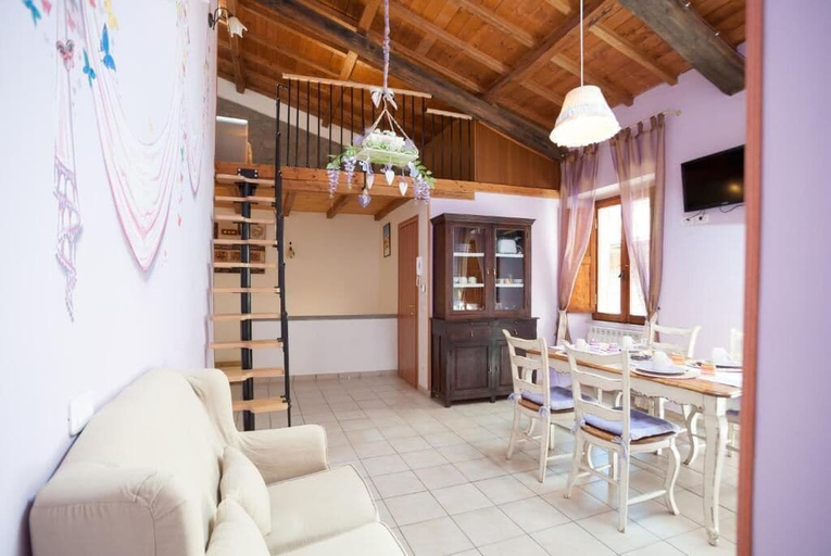 Living area 3, La Suite del Borgo, Viterbo