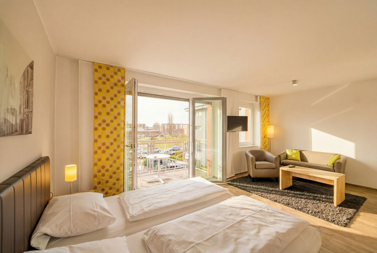 Bedroom 4, ADAPT APARTMENT HOTEL Berlin-Adlershof, Berlin