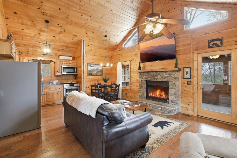 Living area 3, Smoky Grace 1 Bedroom Home, Sevier