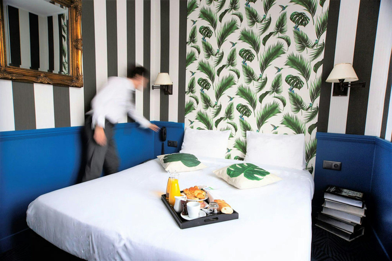 Bedroom, Hotel du Theatre, Paris