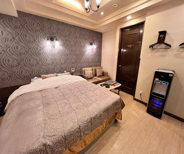 Bedroom 2, Hotel Crystal Gate Nagoya - Couple Hotel, Nagoya