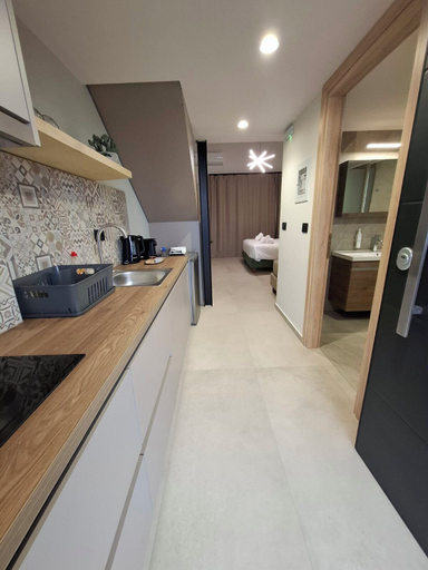 Private kitchenette 4, Aelia Luxury Apartments & Pool, West Greece