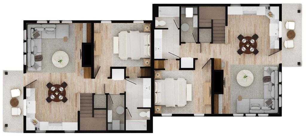 Floor plan 5, Tributer Resort, Louisa