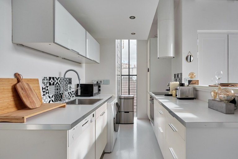 Private kitchen 2, Parisian Duplex – Montorgueil – Central Paris, Paris