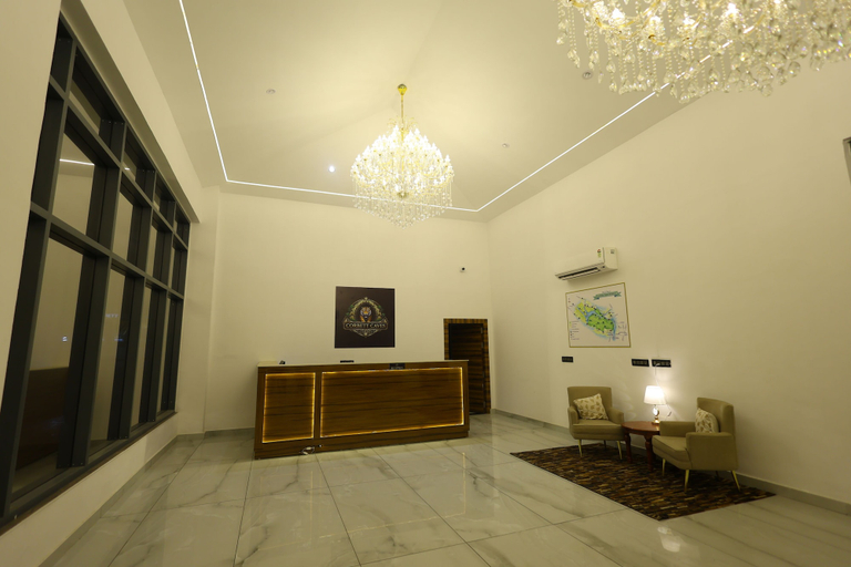 Lobby, Corbett Caves Resort, Nainital