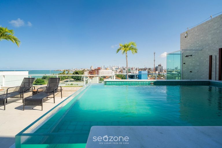 Pool 4, Apt in Condo w/ Pool 110m From the Beach Vem0306, João Pessoa