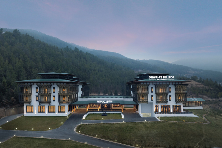 Front of property, Dawa At Hilltop By Heeton Paro Bhutan, Lungnyi