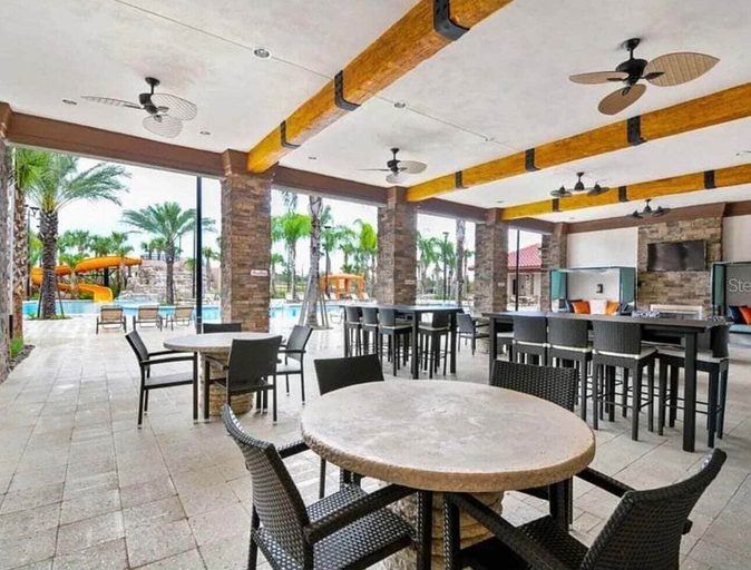 Outdoor dining 4, St4119ot Solterra Resort 6 Bedroom Home, Polk