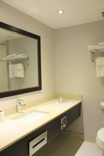 Bathroom 4, Travelodge by Wyndham Cambridge - Waterloo, Waterloo