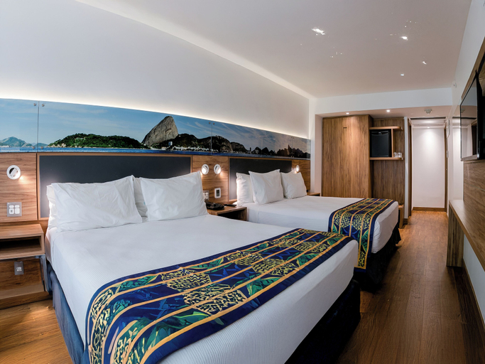 Bedroom 4, Arena Leme Hotel, Rio de Janeiro