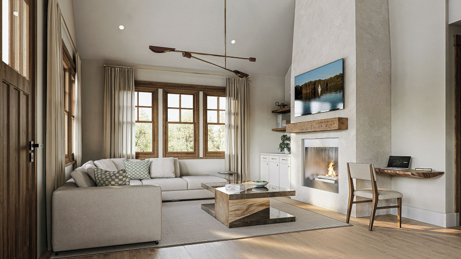 Living area 2, Tributer Resort, Louisa