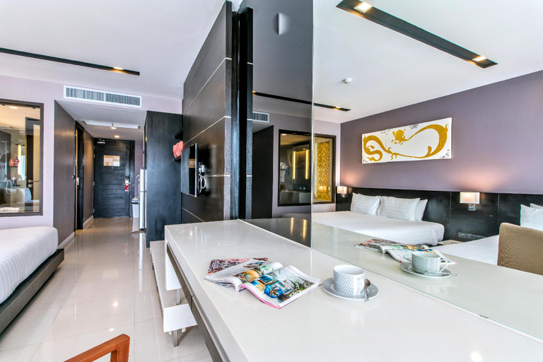 Bedroom 3, Suite Studio Apt With Hot Tub Bath In Front Pa Tong Beach, Pulau Phuket